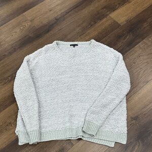 Cozy Gray Knit Sweater Staccato